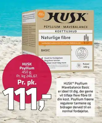 Fleggaard HUSK Psyllium tilbud