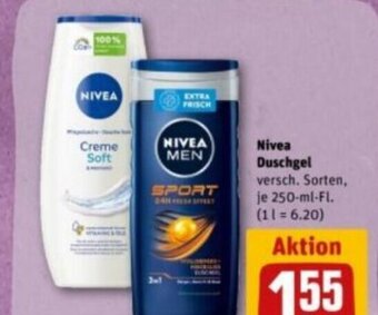 REWE DE Nivea Duschgel tilbud