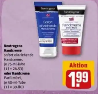 Neutrogena Handcreme oder Handcreme