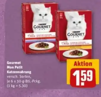 Gourmet Mon Petit Katzennahrung