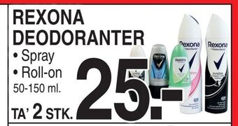 ABC Lavpris Rexona deodoranter tilbud