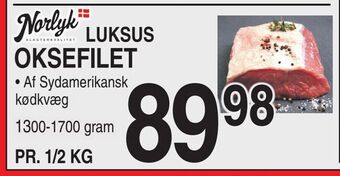 ABC Lavpris Oksefilet tilbud