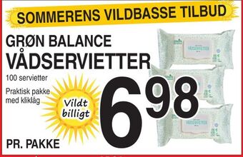 ABC Lavpris Vådservietter tilbud