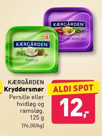 ALDI Kryddersmør tilbud