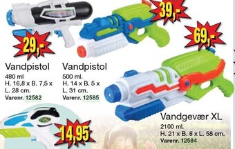 Harald Nyborg Vandpistol el. vandgevær XL tilbud