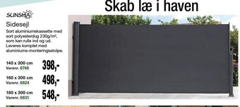 Harald Nyborg Sidesejl tilbud