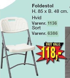 Harald Nyborg Foldestol tilbud