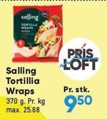 Bilka Tortilla Wraps tilbud