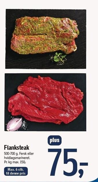 Føtex Flanksteak tilbud