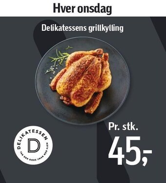Føtex Grillkylling tilbud