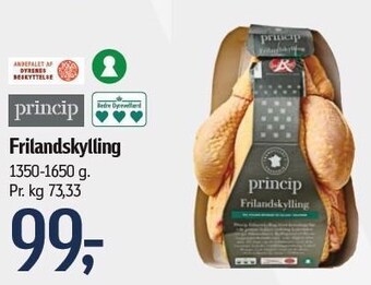 Føtex Frilandskylling tilbud
