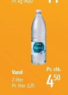 Føtex Vand tilbud