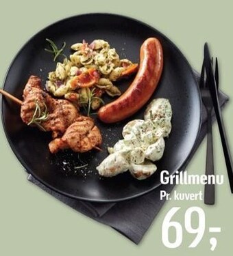 Føtex Grillmenu tilbud
