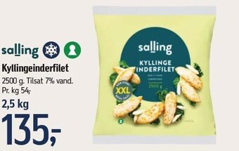 Føtex Kyllingeinderfilet tilbud
