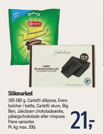 Føtex Slikmarked tilbud