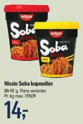 Føtex Soba kopnudler tilbud