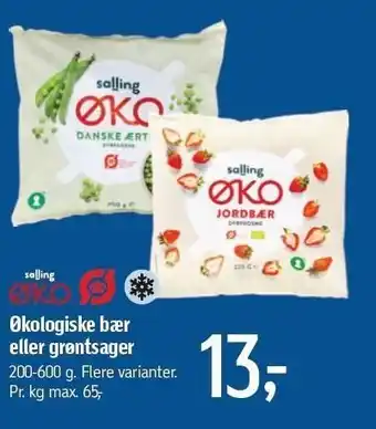 Føtex Øko bær el. grøntsager tilbud