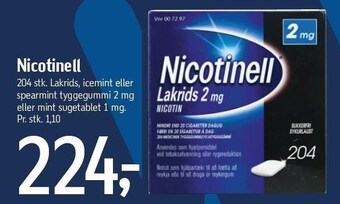 Føtex Nicotinell tilbud