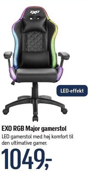 Exo rgb best sale major gaming chair