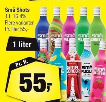Calle Små shots - Flere varianter tilbud