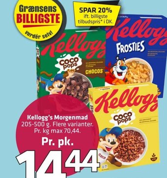 Fleggaard Kellog's Morgenmad tilbud