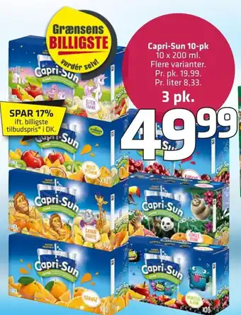 Fleggaard Capri-Sun 10 Pack tilbud