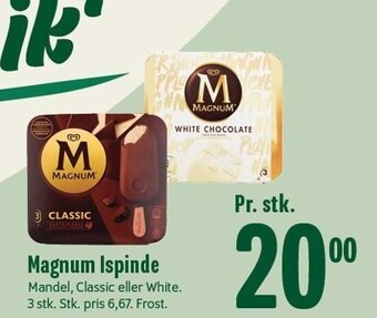 Min Købmand Magnum ispinde tilbud