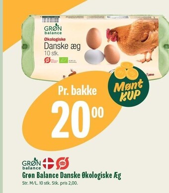 Min Købmand Grøn Balance Danske Økologiske æg tilbud