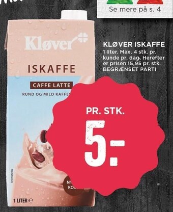 MENY Iskaffe tilbud