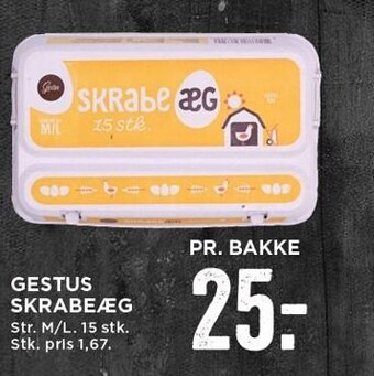 MENY Skrabeæg tilbud