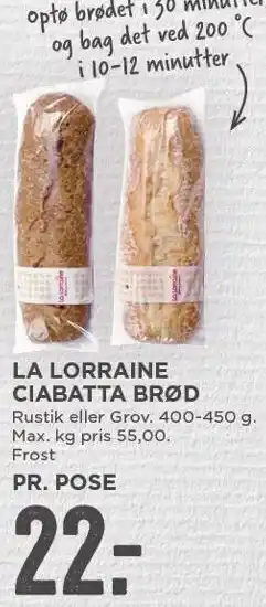 Ciabatta brød