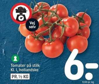 REMA 1000 Tomater på stilk tilbud