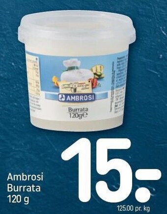 REMA 1000 Ambrosi Burrata tilbud