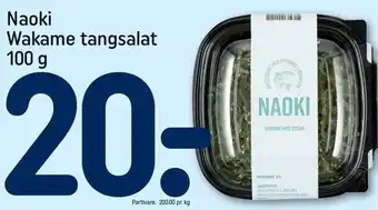 Naoki wakame tangsalt