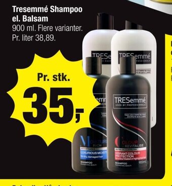 Calle Tresemmé Shampoo el. Balsam tilbud