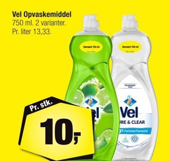 Calle Vel Opvaskemiddel tilbud