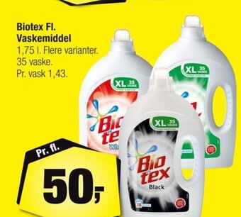Calle Biotex Fl. Vaskemiddel tilbud