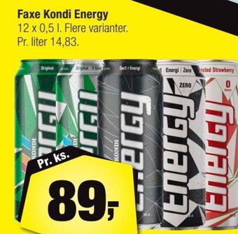 Calle Faxe Kondi Energy tilbud