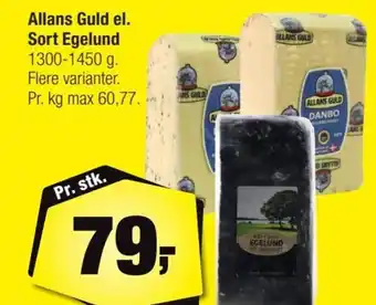 Allans Guld el. Sort Egelund