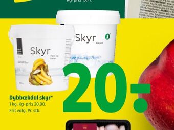 Coop 365 Dybbækdal skyr naturel tilbud