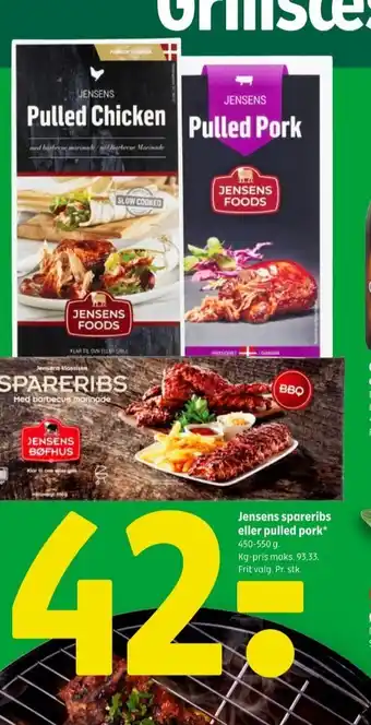 Coop 365 Jensens pulled chicken tilbud