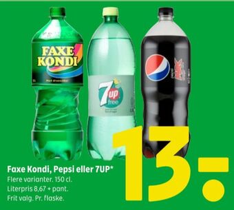 Coop 365 Faxe kondi sportssodavand tilbud