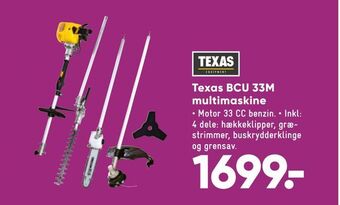Bilka Texas BCU 33M multimaskine tilbud