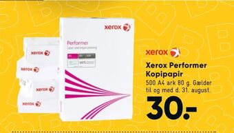 Bilka Xerox Performer Kopipapir tilbud