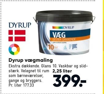 Bilka Dyrup vægmaling tilbud