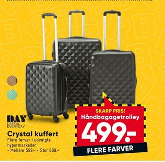 Bilka Crystal kuffert tilbud