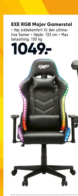 EXE RGB Major Gamerstol