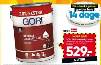 Bilka GORI 605 træbeskyttelse tilbud
