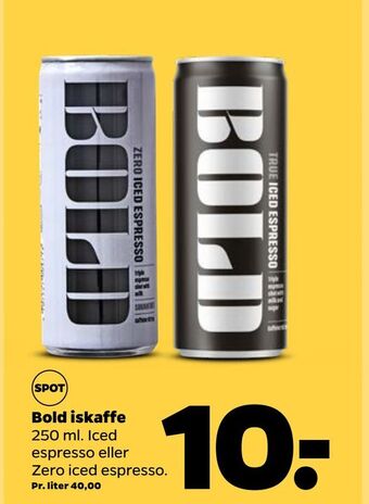 Netto Bold iskaffe tilbud