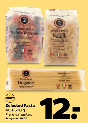 Netto Zelected Pasta tilbud